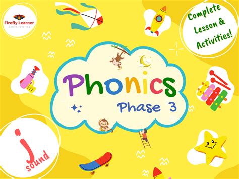 Phonics Phase 3 Complete Lesson Activities J Letter And Sound