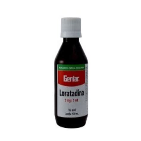 Loratadina Jarabe 100 Ml Gf Tu Droguería en Línea