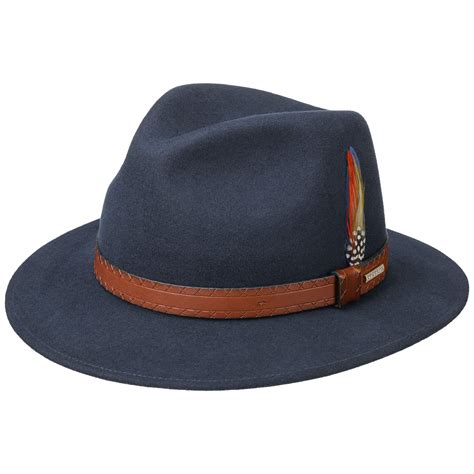 Terrick Traveller Wool Felt Hat By Stetson