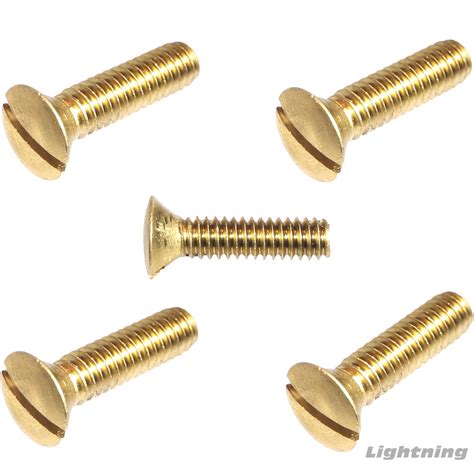 14 20 X 12 Solid Brass Oval Head Machine Screws Slotted Drive Quantity 500 Ebay