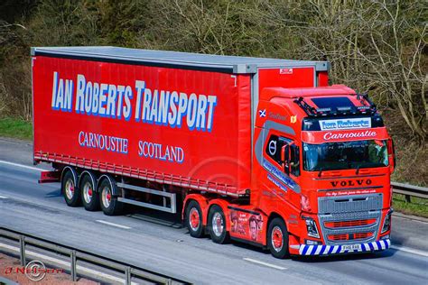 Ian Roberts Volvo FH16 Southbound M74 Near Larkhall La Flickr