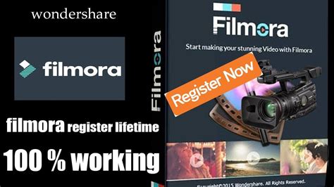 Register Wondershare Filmora Life Time Youtube