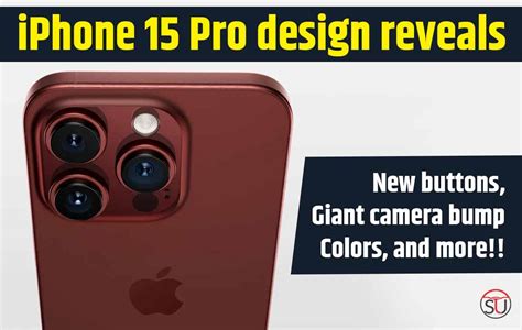 IPhone 15 Pro New Renders Reveal Titanium Frame Bigger Cameras USB C