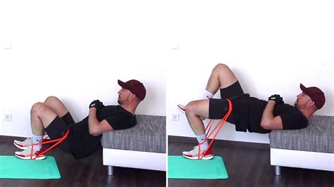 Hip Thrust With Resistance Band Biqbandtraning