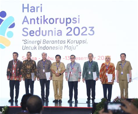 Hadiri Peringatan Hakordia Tahun 2023 Gubernur Khofifah Ajak Seluruh