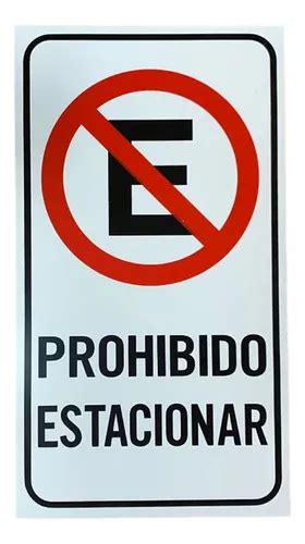 Cartel Prohibido Estacionar X Cm Se Alizacion Industrial Mercadolibre