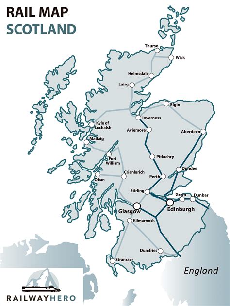 Railway Map Of Scotland