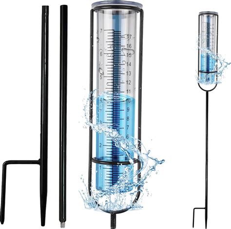 Restoo Rain Gauge 7 Inch Capacity Freeze Proof Rain