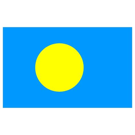 Palau Flag - W.G.N Flag & Decorating Co