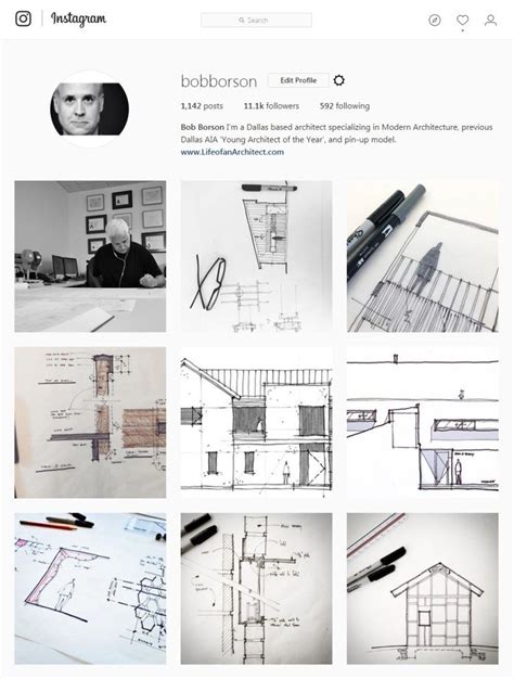 Amazing Instagram Feeds For Sketching Life Of An Architect Interior