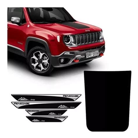 Kit Adesivo Cap Jeep Renegade Soleira Da Porta Protetora