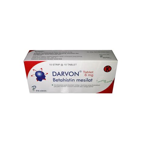 Darvon 6 Mg 10 Tablet Kegunaan Efek Samping Dosis Dan Aturan Pakai