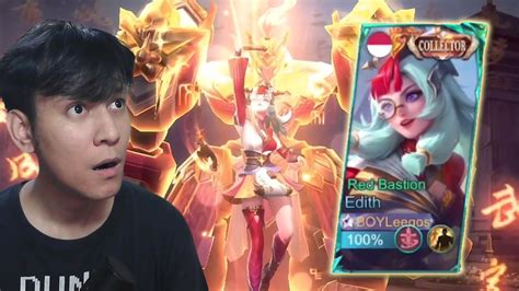 Review Skin Terbaru Edith Collector Red Bastion Mobile Legends