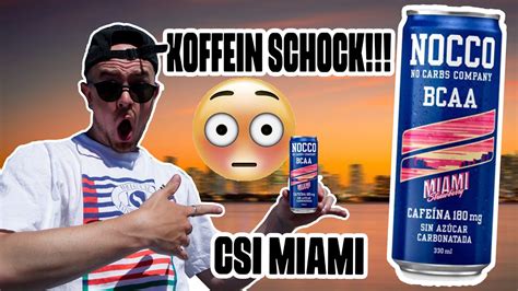 Mg Koffein Berdosis Der Nocco Miami Im Test Youtube