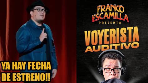 Franco Escamilla Anuncia Nuevo Show En Netflix YouTube