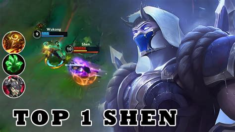 Wild Rift Shen Gameplay Top 1 Shen Gameplay Rank Master YouTube