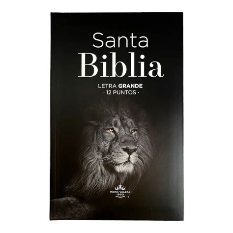 Santa Biblia Letra Grande P Ntos Rvr Peregrinos