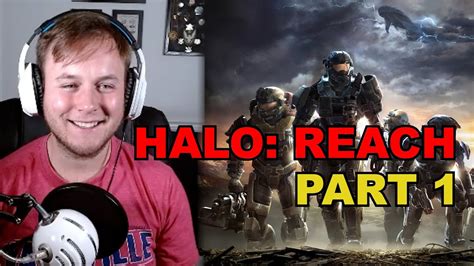 Halo Reach Complete Campaign Playthrough Part 1 YouTube