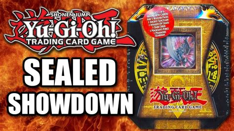 2004 Yu Gi Oh Tins Yu Gi Oh Sealed Showdown 14 Youtube