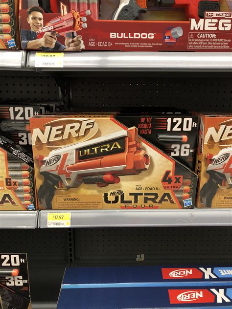 Nerf Ultra Four spotted at Walmart Canada : r/Nerf