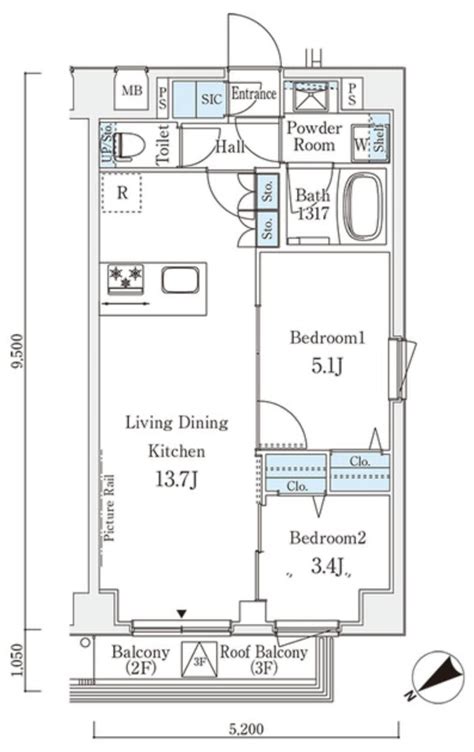 2ldkマンション賃貸 東京都世田谷区太子堂 Real Estate Japan