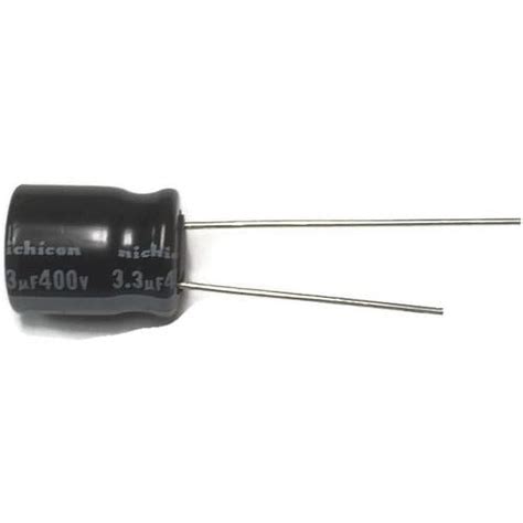 Set Of 5 105C Electrolytic Capacitor 3 3Uf 400V 3 3 Mfd 400V 20