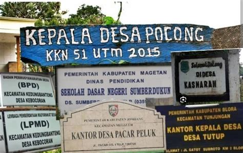 Denger Namanya Aja Langsung Ketawa Inilah 6 Nama Desa Unik Di