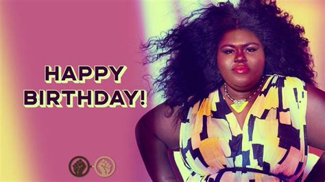 Gabourey Sidibes Birthday Celebration Happybdayto