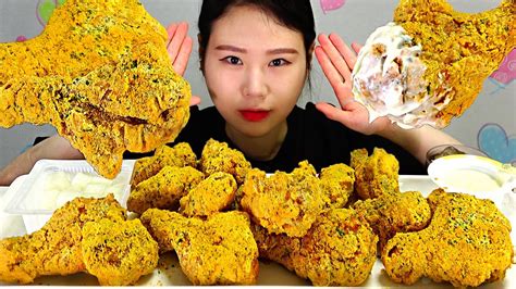 뿌링클 치킨 Bhc Prinkle Chicken 먹방 Youtube