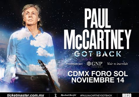 Paul Mccartney Regresa A M Xico Al Foro Sol