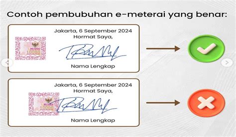 Simak Cara Pembelian Dan Penggunaan E Materai Pendaftaran Cpns 2024