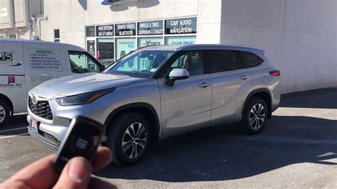 How To Remote Start 2023 Toyota Highlander