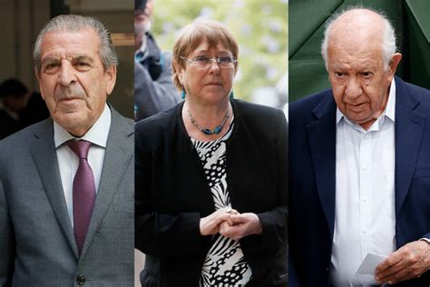 Expresidentes Eduardo Frei Ricardo Lagos Y Michelle Bachelet Asistir N