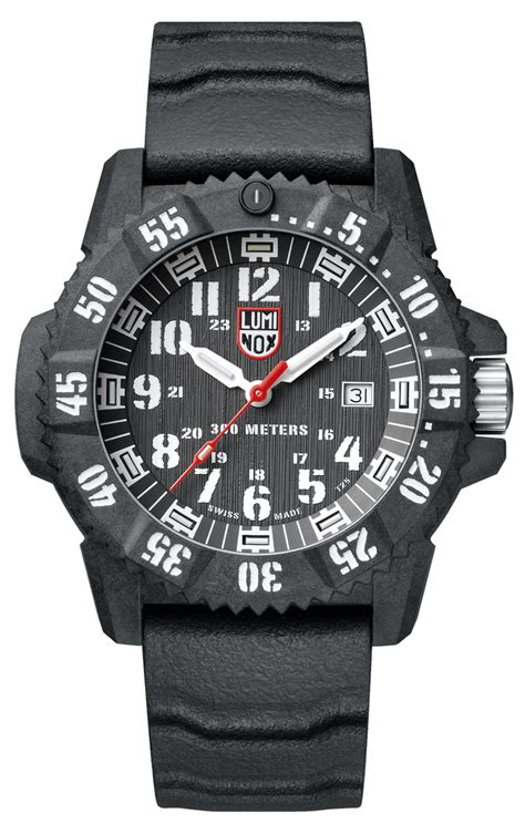 Luminox Master Carbon Seal 3800 Series Black Quartz Men Watch XS 3801