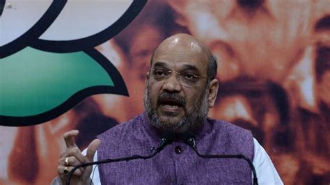 Bjp Has Delivered On Decisive Government Amit Shah The Hindu