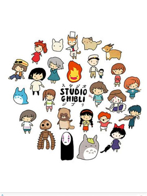 All Studio Ghibli Characters Printable Word Searches