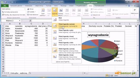 15 Microsoft Excel 2007 2010 tworzenie wykresów i diagramów YouTube