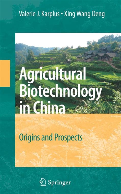 Agricultural Biotechnology In China Origins And Prospects Nhbs Academic And Professional Books