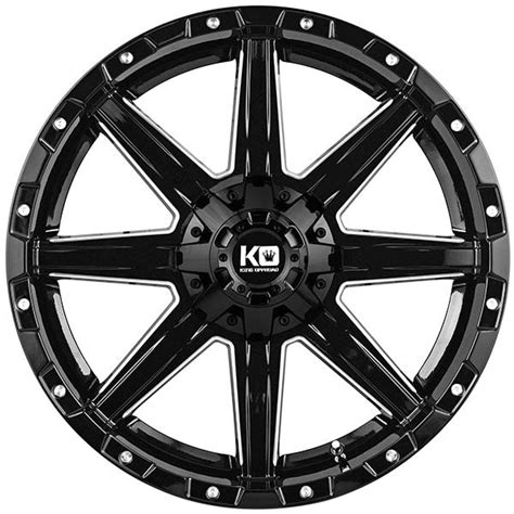 King Offroad Blade Gloss Black Milled Tyremagic