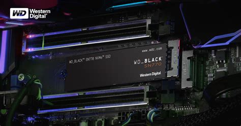 Western Digital 推出全新 WD BLACK SN770 NVMe SSD UNIKO s Hardware