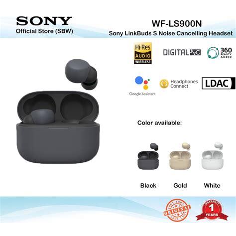 Sony Linkbuds S Wf Ls900n Truly Wireless Active Noise Canceling Earbuds High Resolution