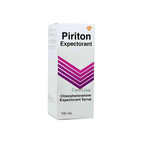 Piriton Expectorant Syrup 100ml Online Pharmacy In Sri Lanka