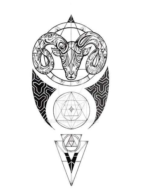 Aries Tattoo Design By Miletune On Deviantart Aries Tattoo Aries