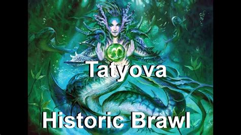 Magic The Gathering Tatyova Historic Brawl Youtube