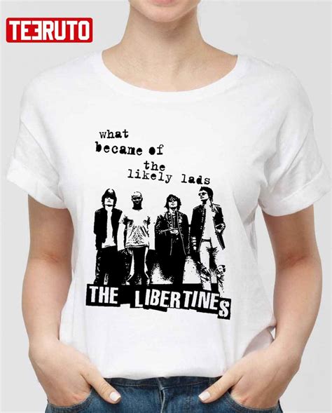 Design Fanart Band The Libertines Unisex T Shirt Teeruto