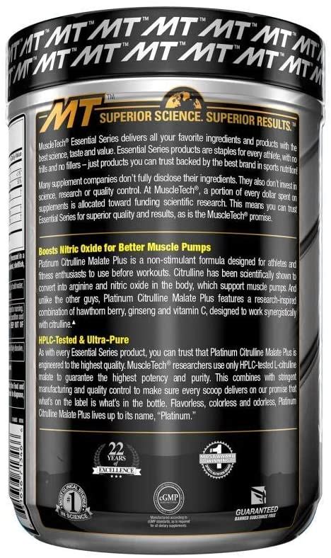 Muscletech Platinum Citrulline Malate Sporty S Warehouse