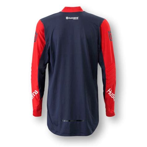 Camiseta Husqvarna Origin Rojo Azul Reveymo