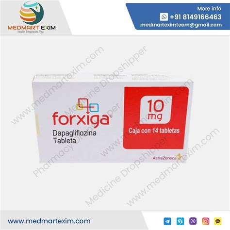 Forxiga Dapagliflozin Tablets At Rs 300 Stripe Antidiabetic Drug In