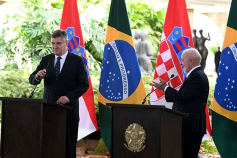 MILANOVIĆ U BRAZILU Hrvatski i brazilski predsjednik se slažu oko svih