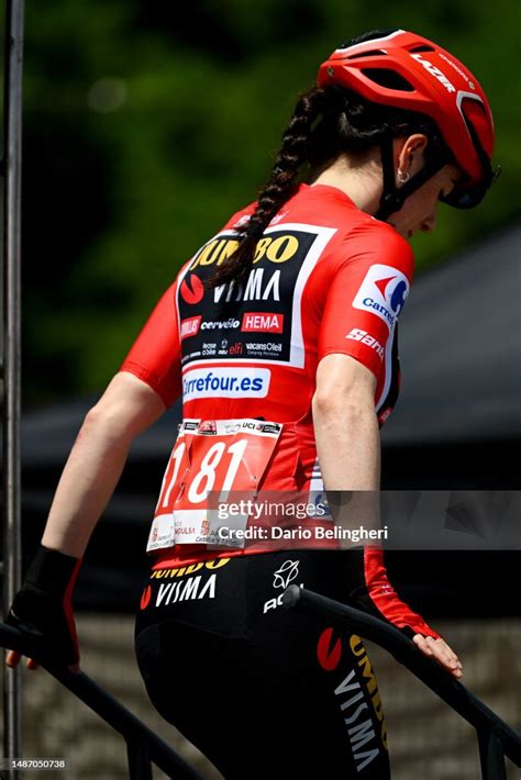 Anna Henderson Of United Kingdom And Team Jumbo Visma Red Leader